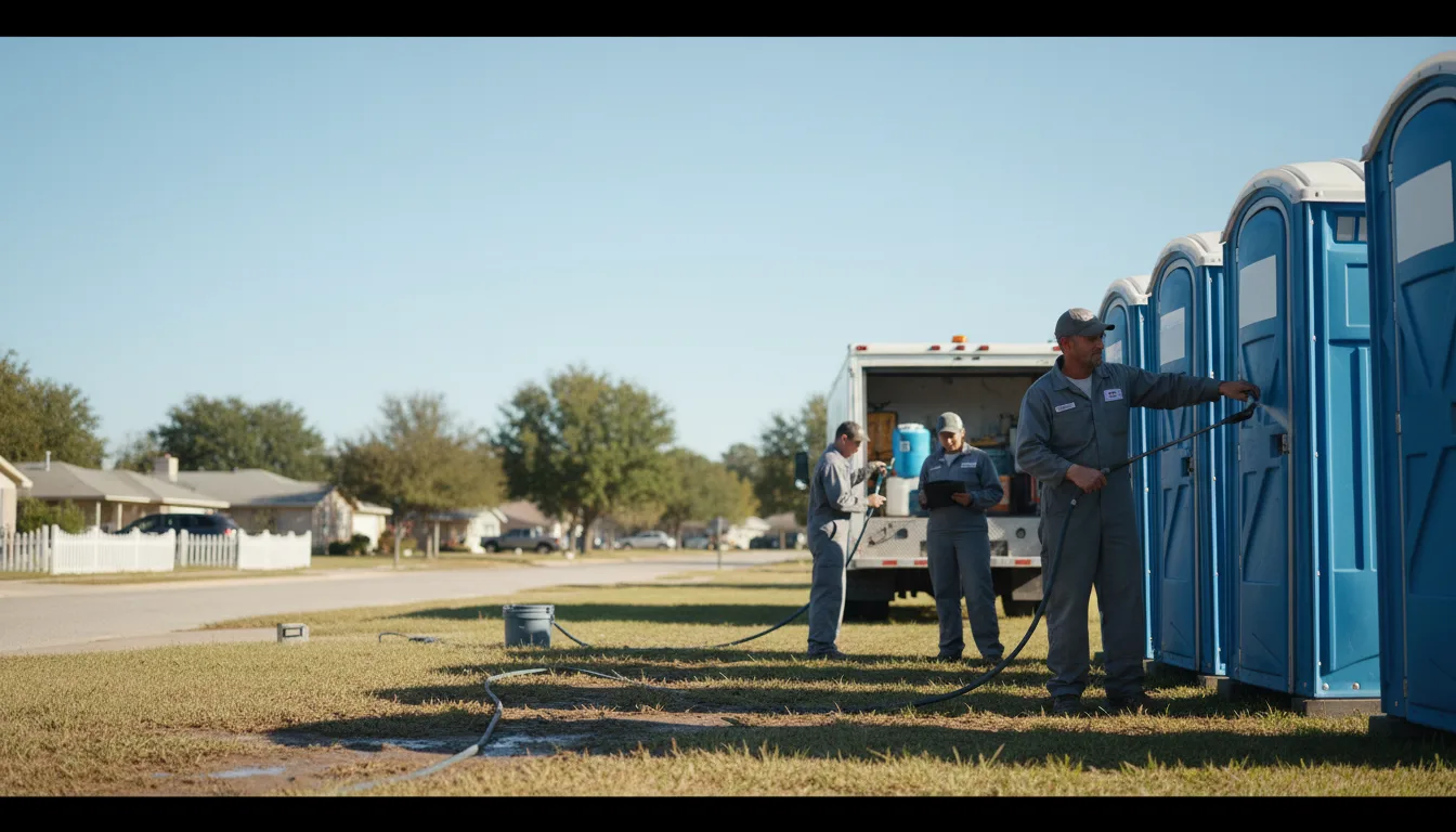 Long-Term Portable Toilet Rental in Mclemoresville, TN near me